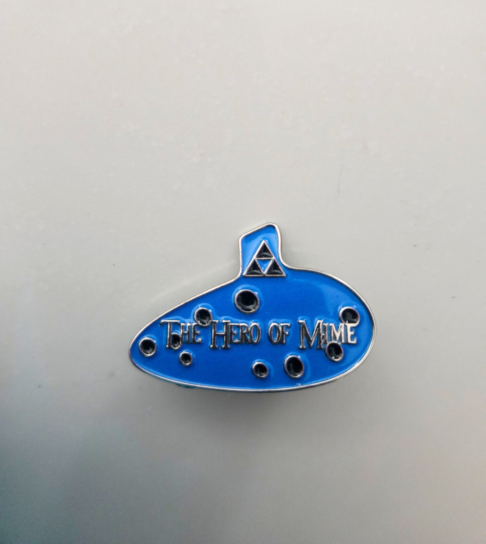 Hero of Mime Ocarina Enamel Pin